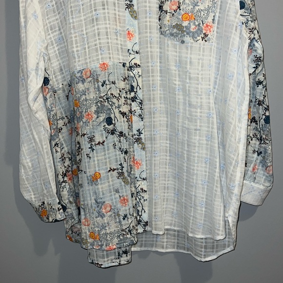 ✨HP x 2 ✨ NWTS ANTHRO PAJAMA TOP (L) - Picture 15 of 17